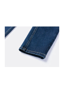 Springy Cropped Jeans | Blue