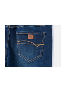 Springy Cropped Jeans | Blue