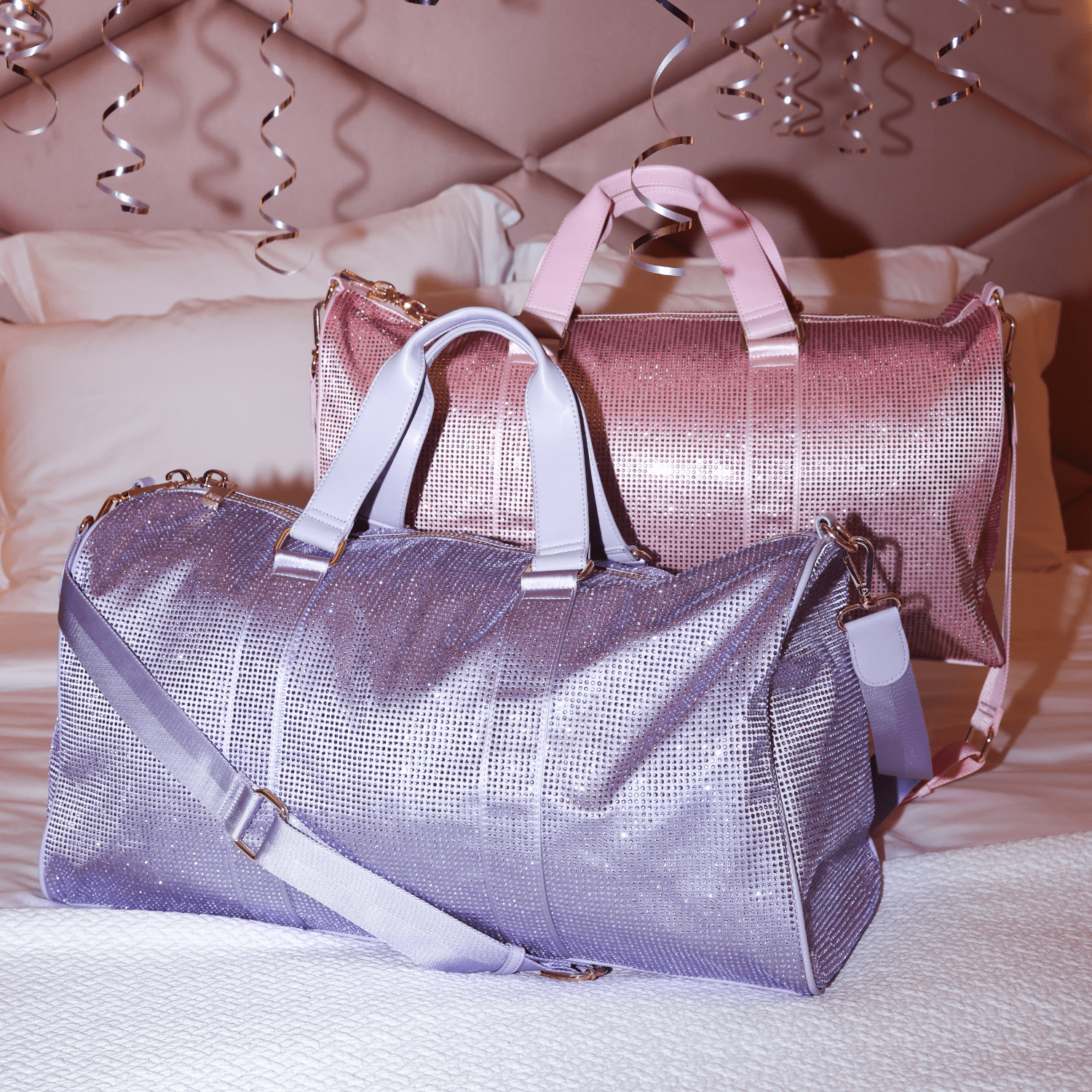 Duffle Bag | Purple Sparkle