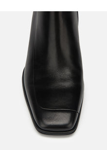 Square Toe Boots | Black
