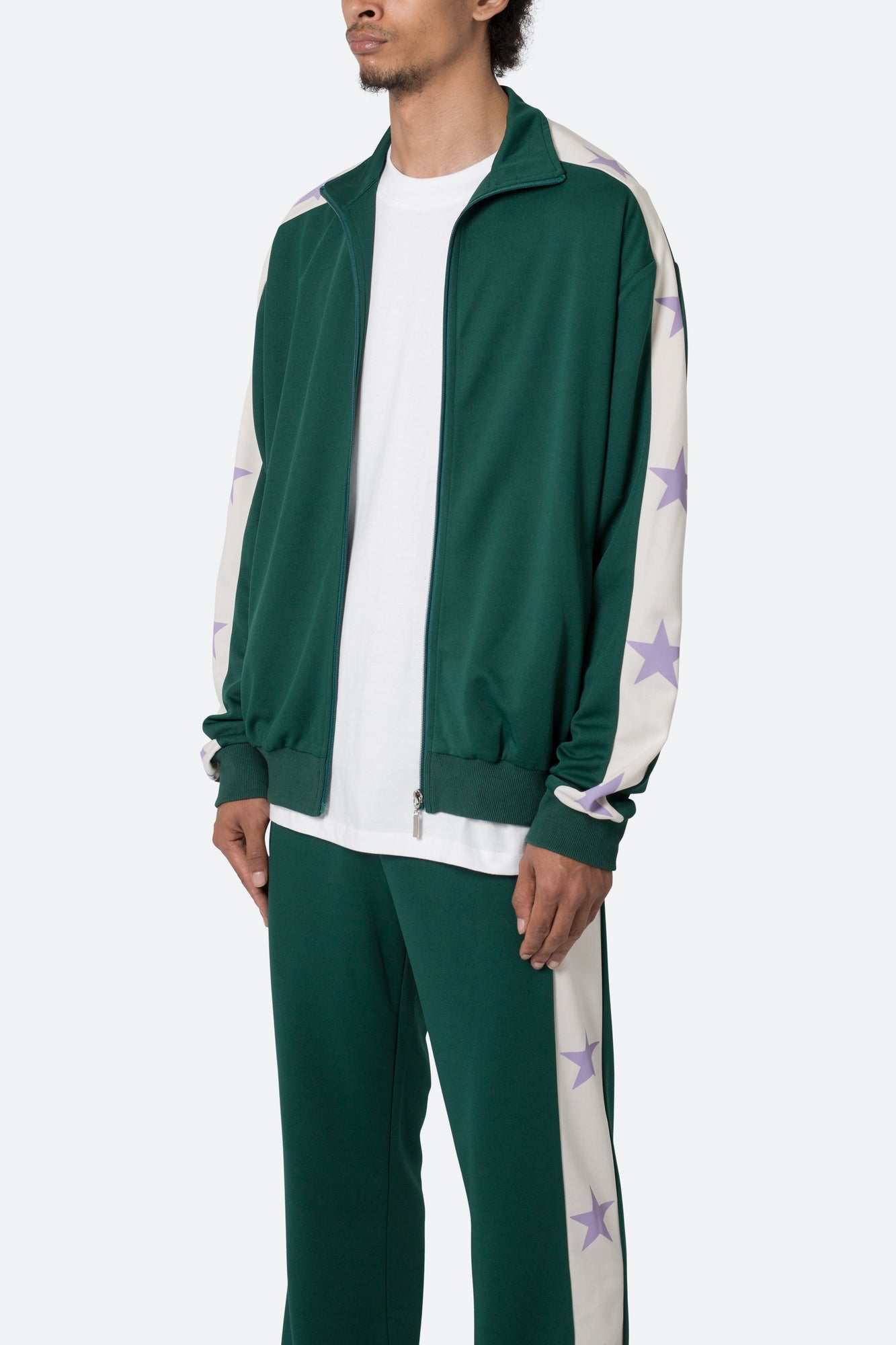 Star Track Jacket | Green