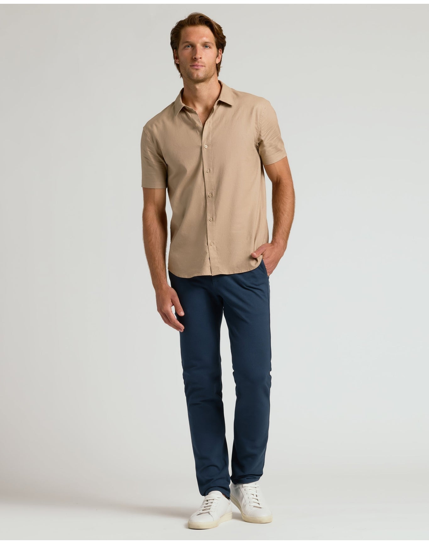 Straight Chino Pants 2.0 | Navy