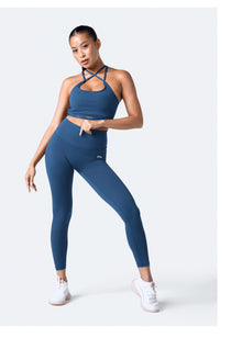 Strappy Front Top | Iris Blue