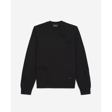 Sweater In Wool Blend With Detail | Men | Black