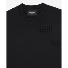 Sweater In Wool Blend With Detail | Men | Black