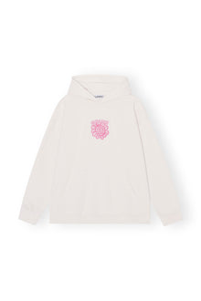 Isoli Flower Oversized Hoodie | Egret