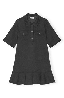 Heavy Fleece Mini Dress | Phantom