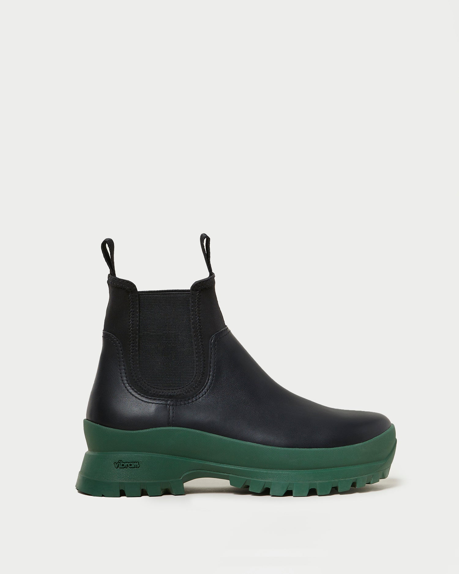 Tara Weather Boot | Black/Green