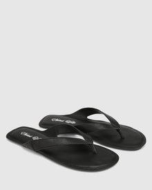 Mens | The Rambo Leather Sandal | Black