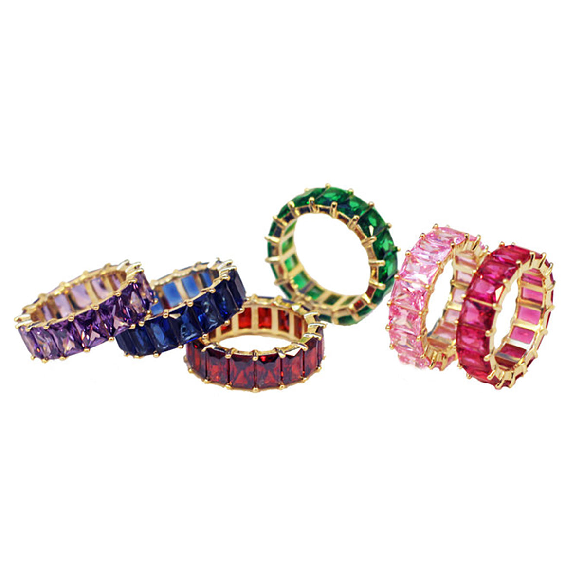 The Purple Colored Band | 18KT Gold Vermeil