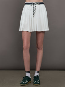 Laver Cadiz Pleated Skirt | White