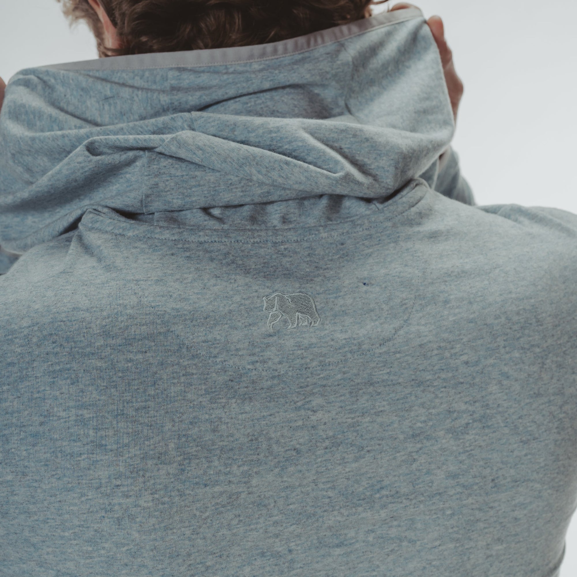 Men | Active Puremeso Pocket Hoodie | Blue Haze