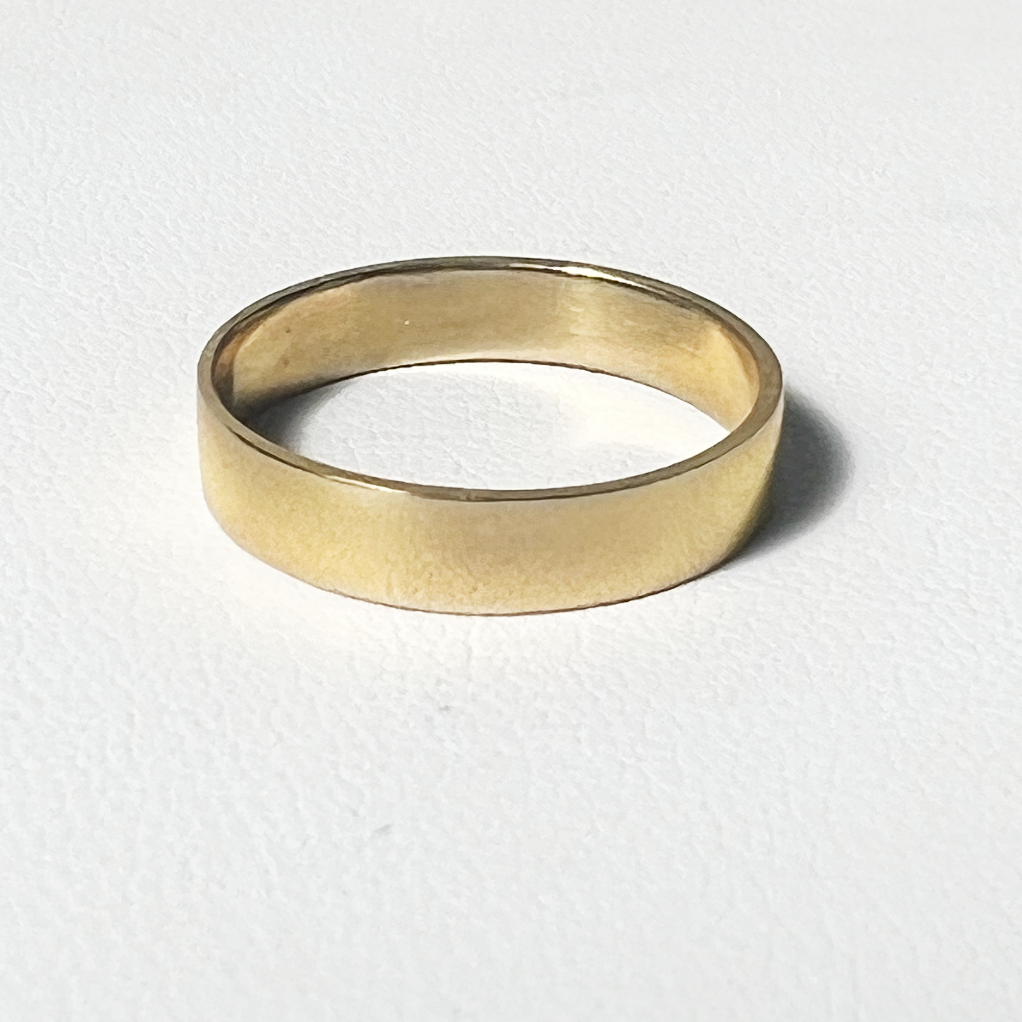 Cigar Band | 14K Yellow Gold