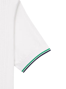 Women | Preppy Knit Polo | Off White