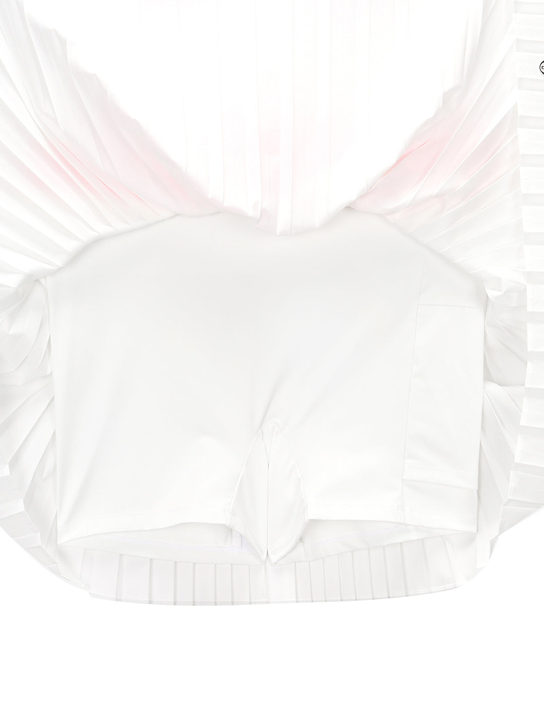 Women | Essential Woven Pleats Skirt | Off White