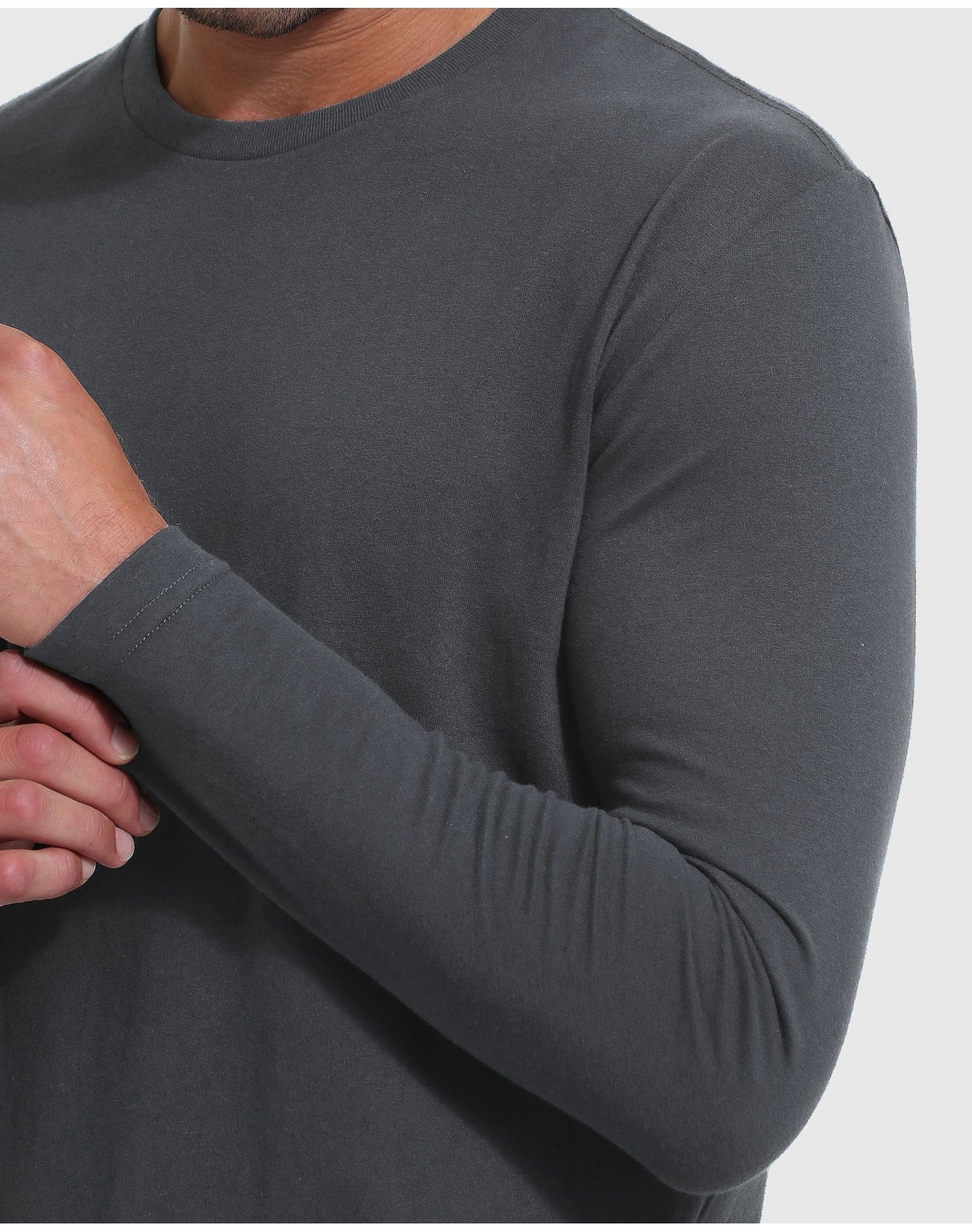 Tall Long Sleeve T-Shirt | Carbon