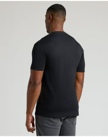 Tall Premium Pima Crew Neck | Black