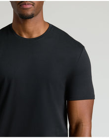 Tall Premium Pima Crew Neck | Black