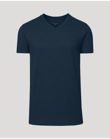 Tall Short Sleeve V-Neck | Navy
