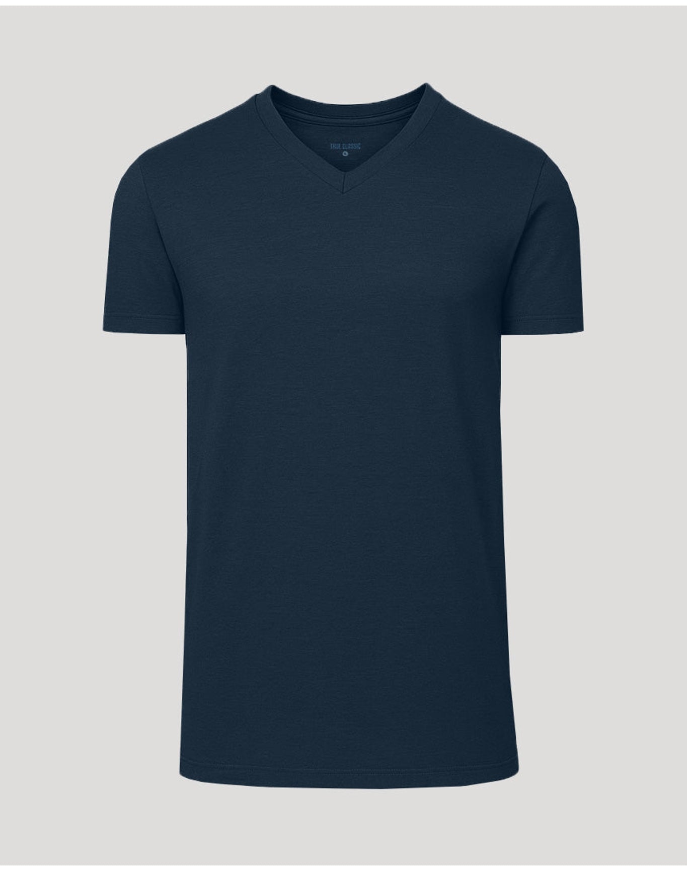 Tall Short Sleeve V-Neck | Navy