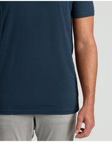 Tall Short Sleeve V-Neck | Navy