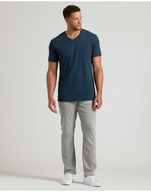 Tall Short Sleeve V-Neck | Navy