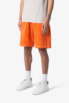 Terry Cloth Shorts | Orange