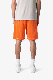 Terry Cloth Shorts | Orange