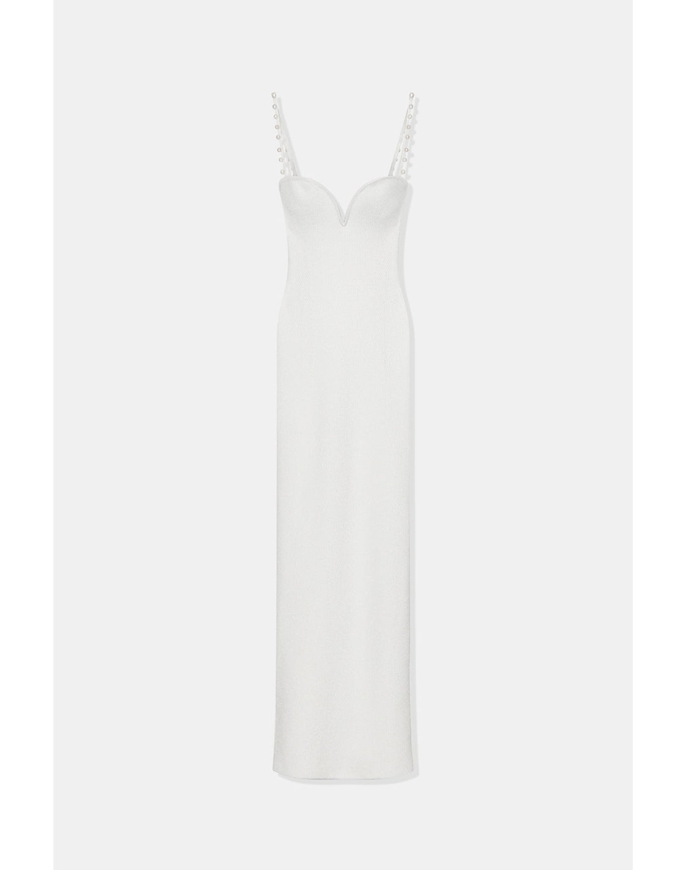 Thalia Pearl Bridal Dress | White