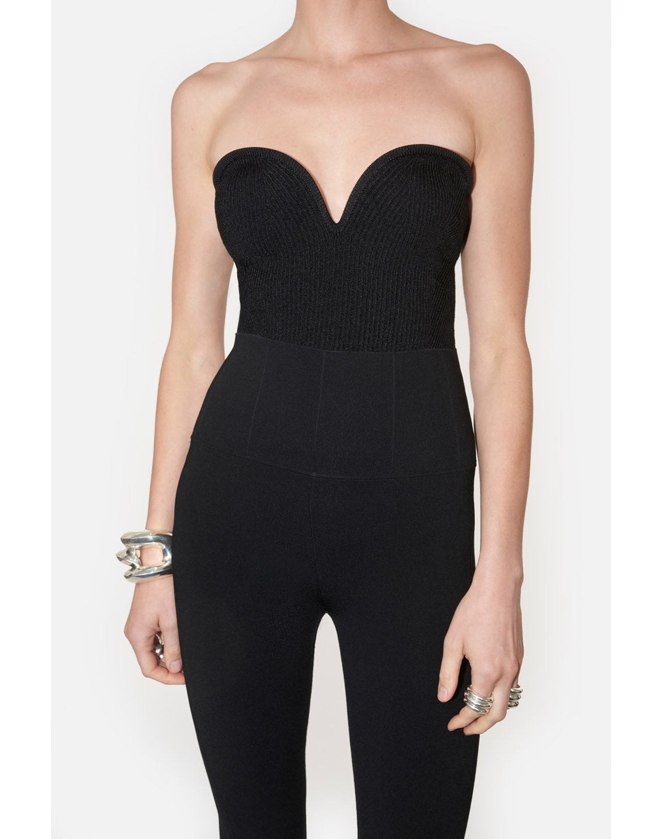 Thalia Strapless Top | Black