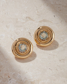 The Noor Studs | Gold Vermeil Plated Sterling Silver