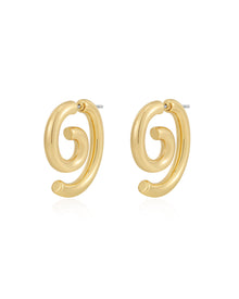 Shell Beach Earrings | Sivan Ayla x Luv Aj | 18K Gold Plated