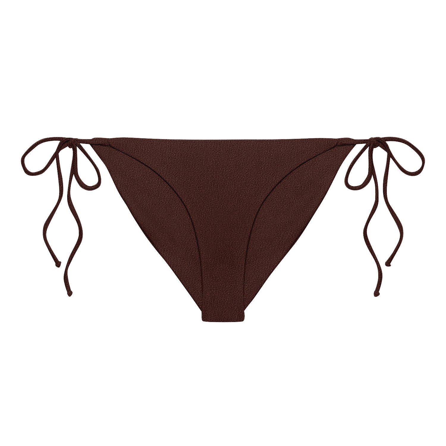 Ties Bottom | Espresso Terry Sheen