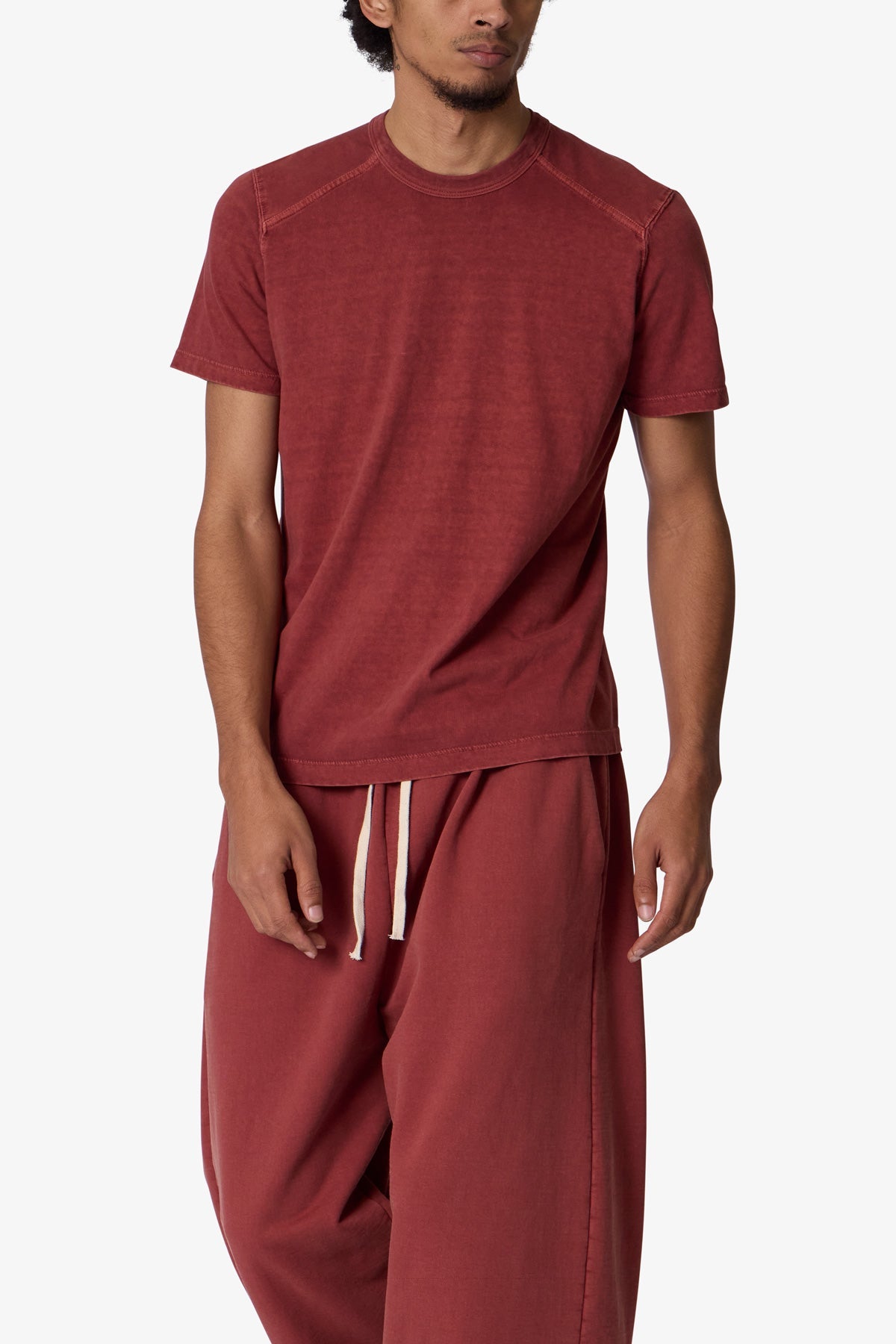 Tight Cropped Tee | Rust