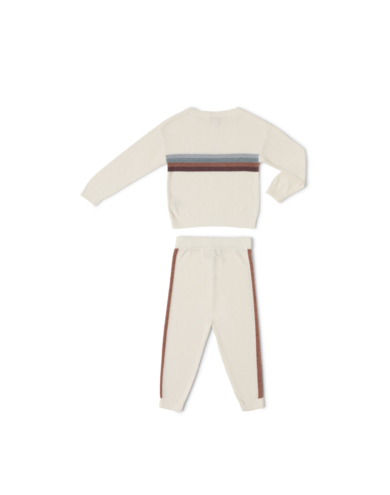 Toddler | Cozychic Ultra Lite Multi Stripe Pullover | Cream Multi