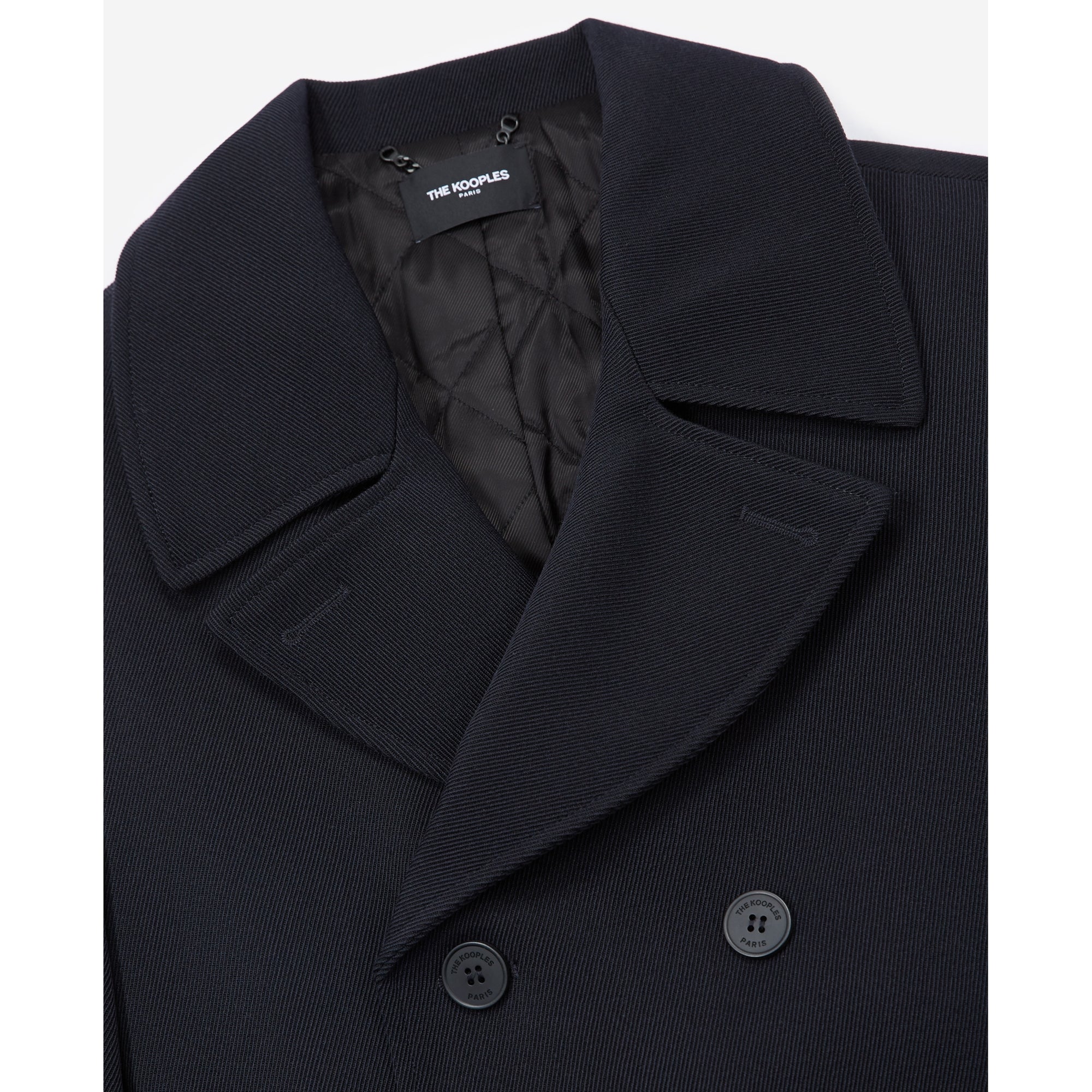 Trench Coat With Quilted Lining | Men | Navy Blue