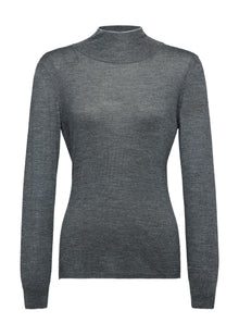 Turtleneck Sweater | Grey