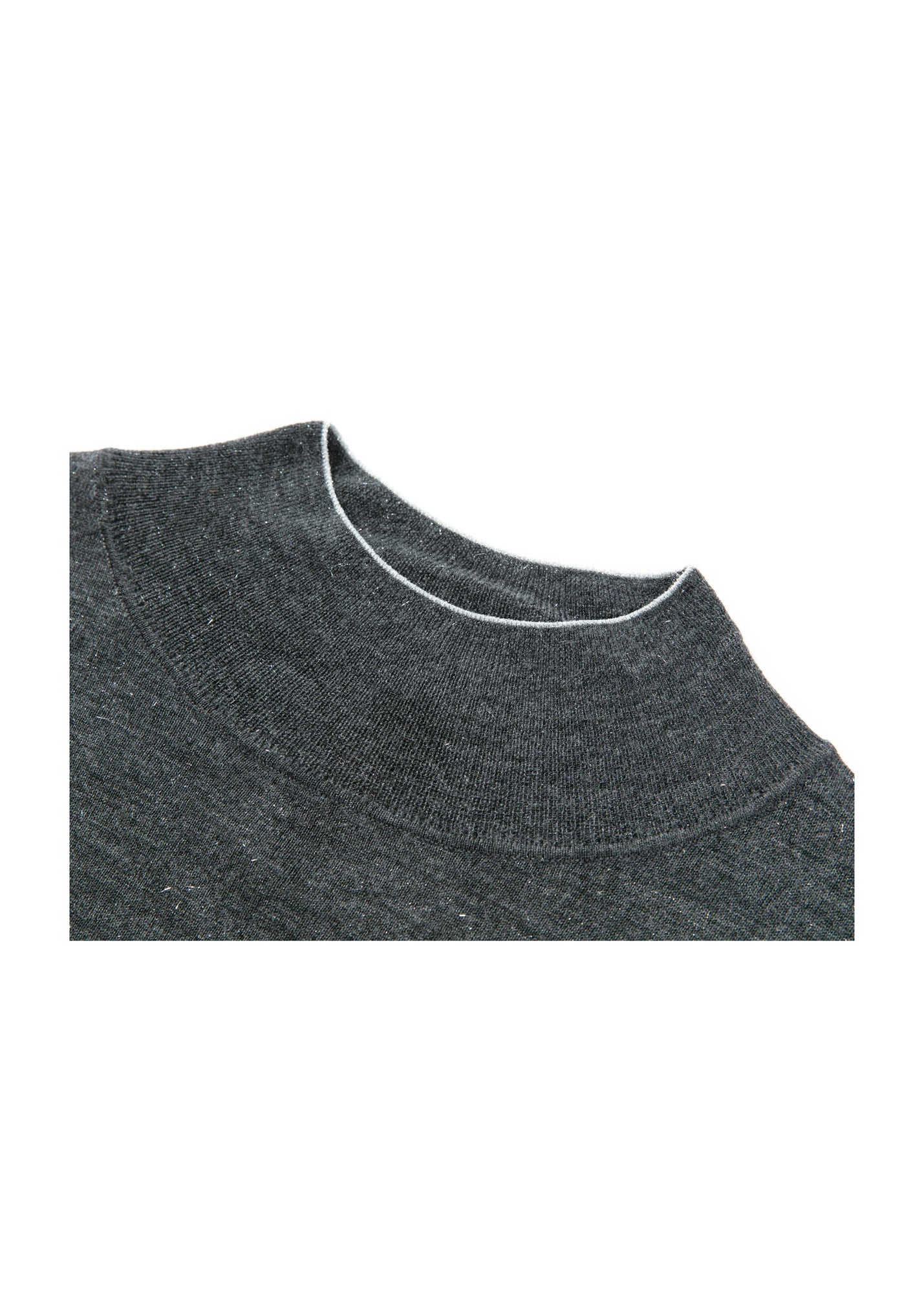 Turtleneck Sweater | Grey