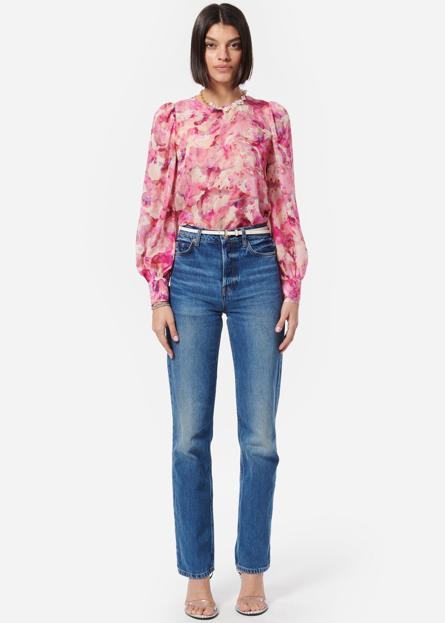 Analys Top | Floral Mirage