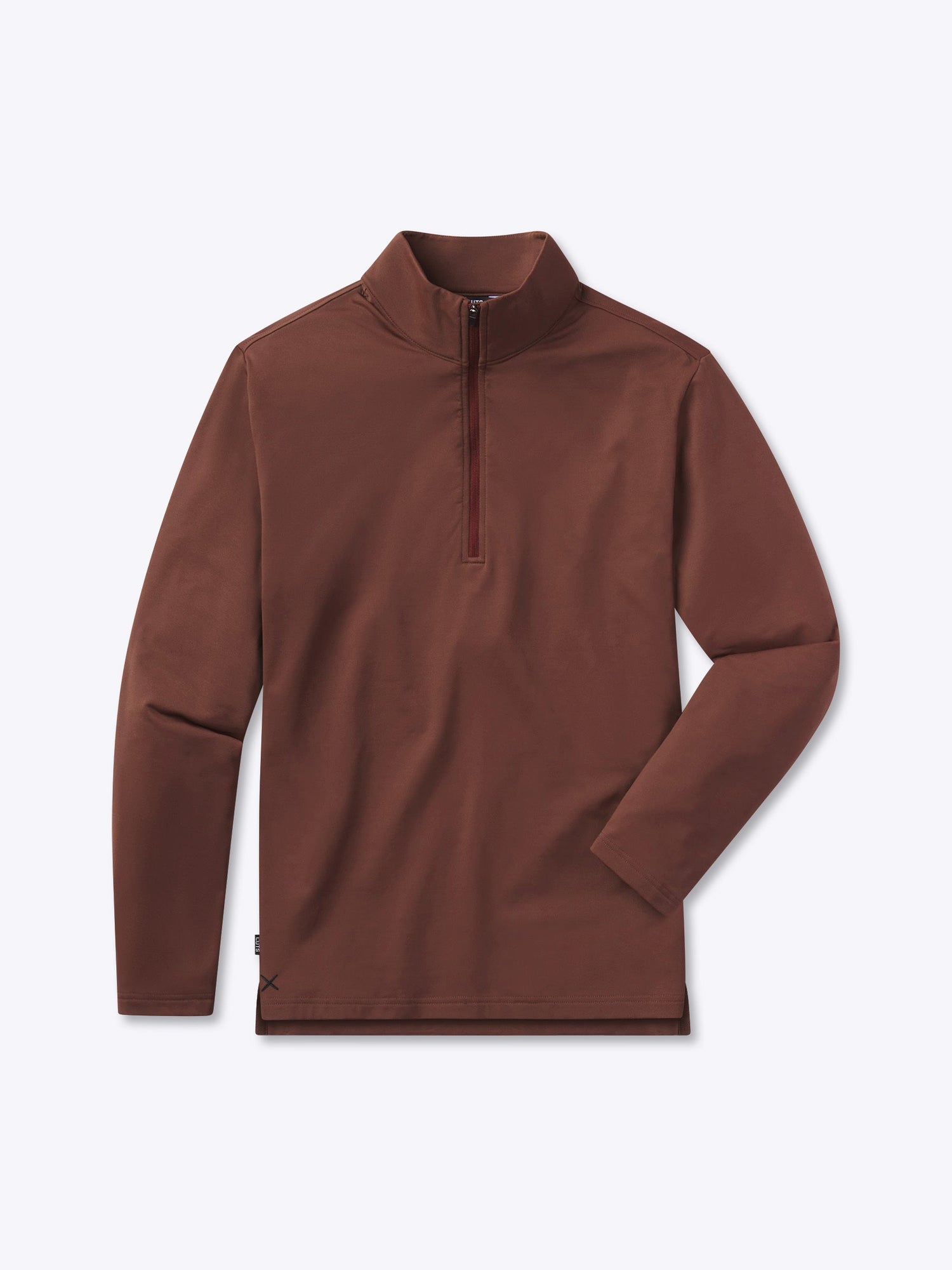 Mens | COZ Signature-Fit Fleece Q-Zip | Umber