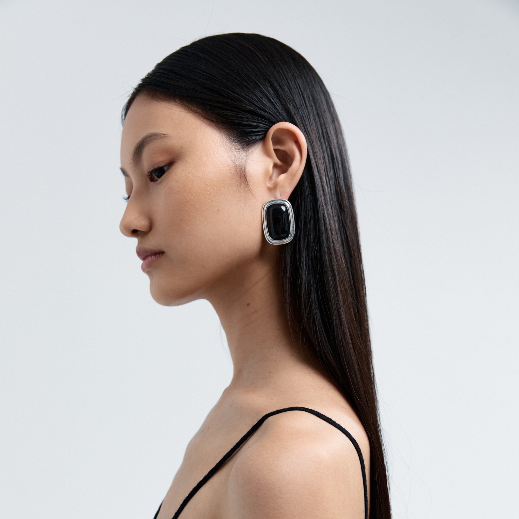 Ribbon Earrings | Silver-Plated on Brass