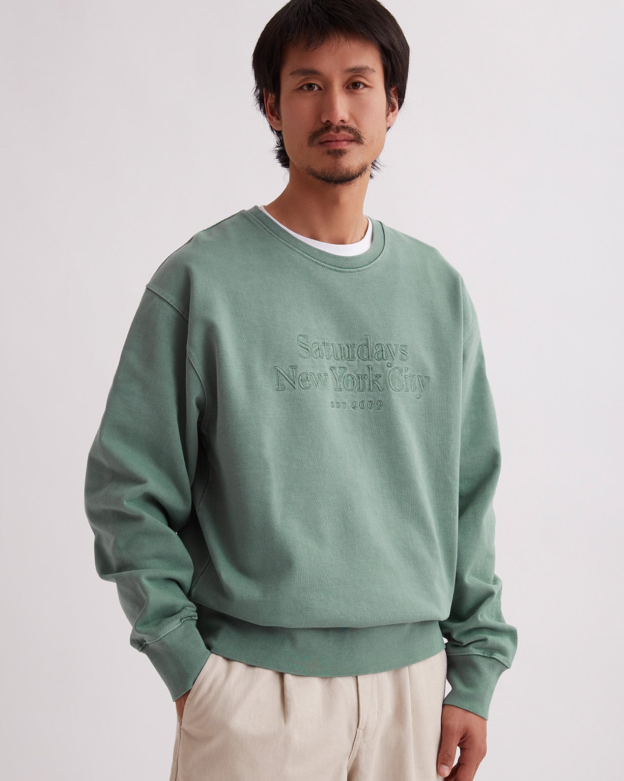 Dark Forest | Bowery Pigment Dyed Crew