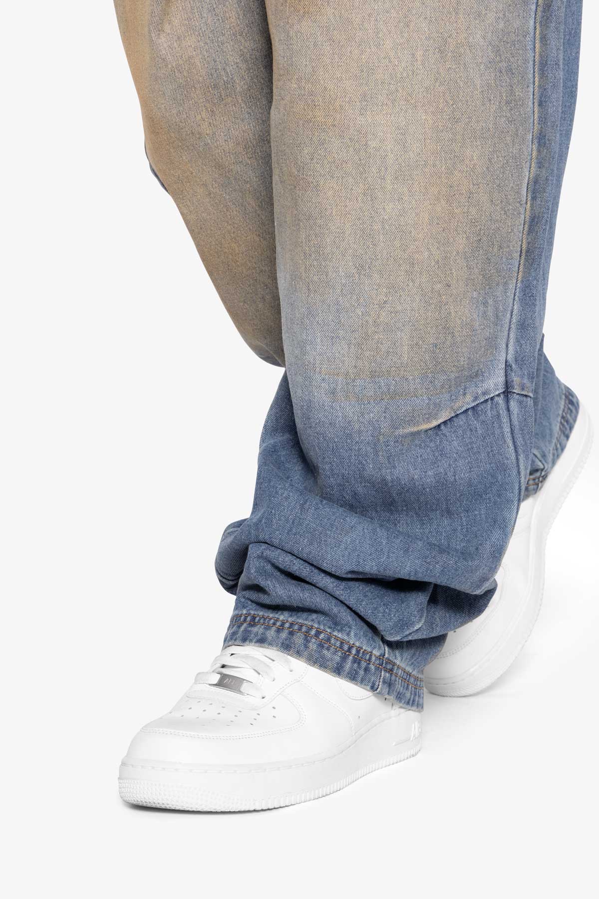 Ultra Baggy Barn Vintage Denim | Blue