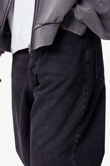 Ultra Baggy Denim | Stone Wash Black