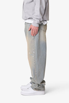 Ultra Baggy Painter Denim | Light Sand Washed Blue