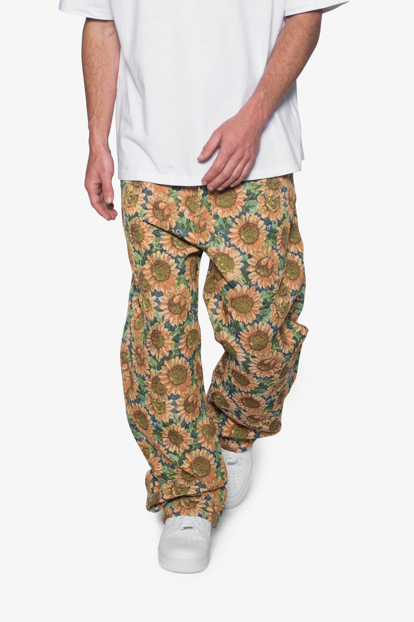 Ultra Baggy Sunflower Pants | Multi