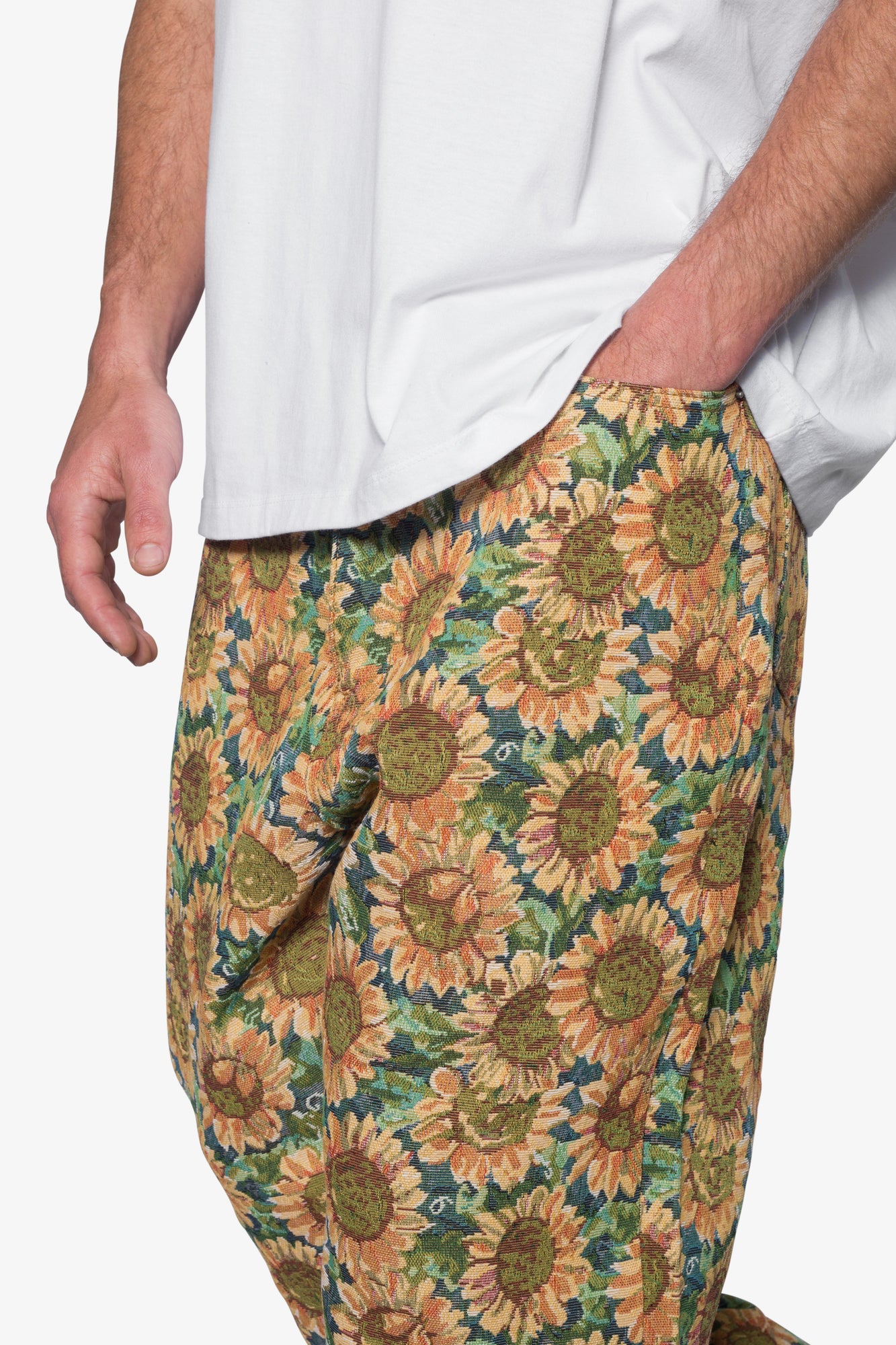 Ultra Baggy Sunflower Pants | Multi