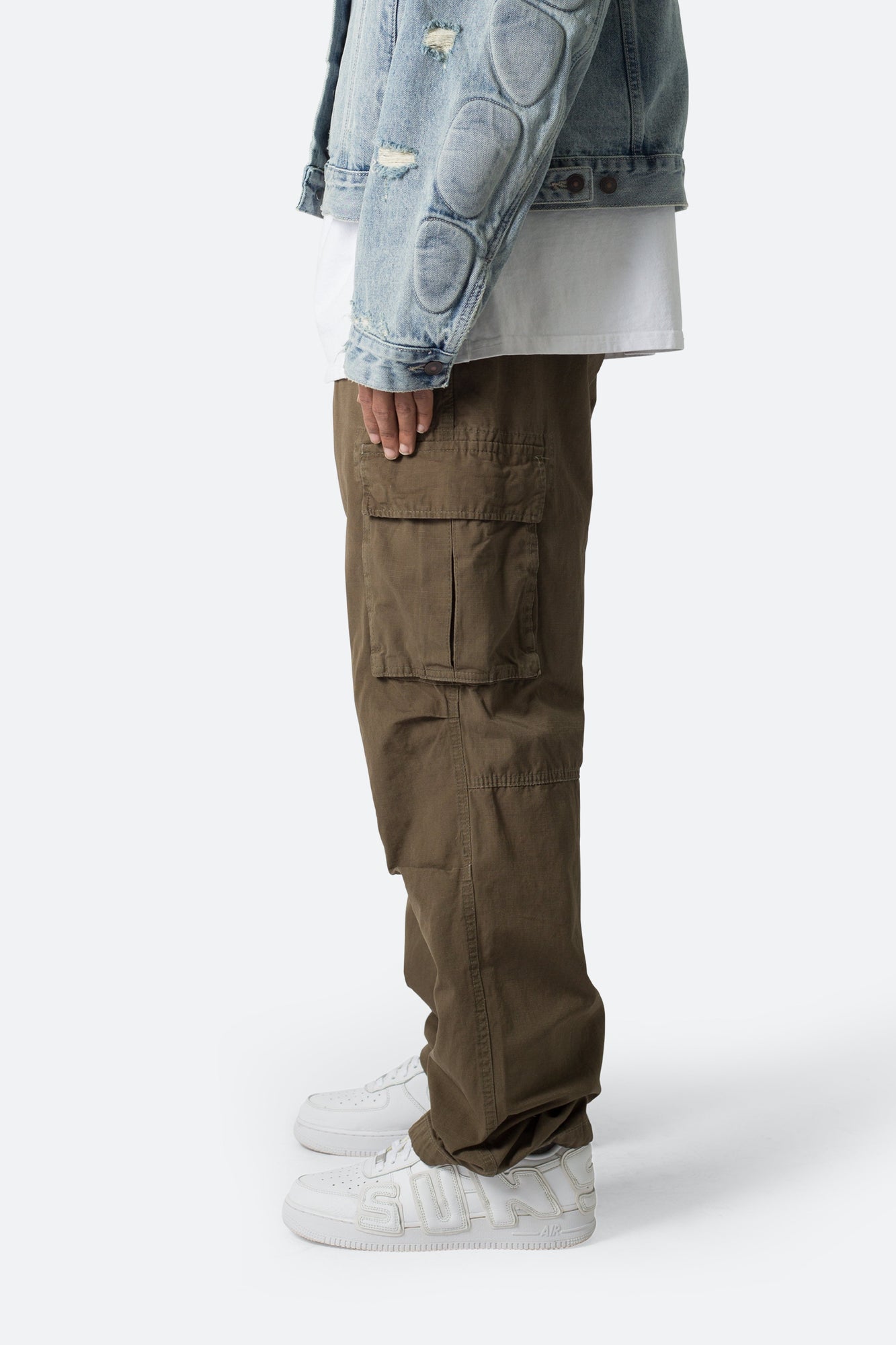Ultra Baggy Vintage Cargo Pants | Olive