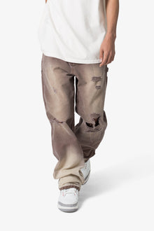 Ultra Baggy Work Pants | Brown