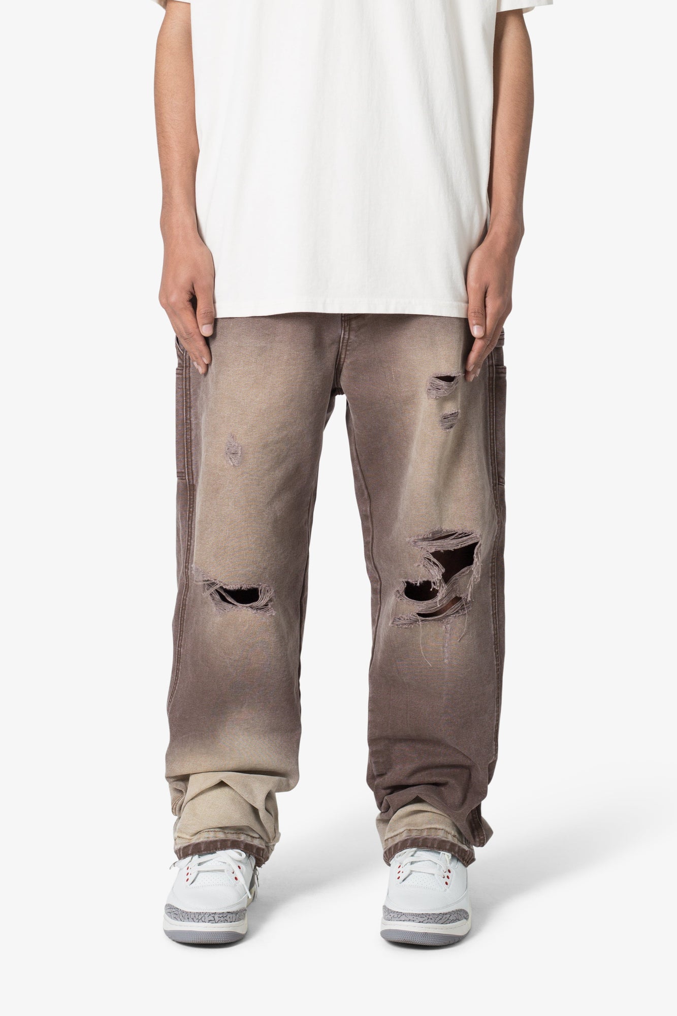 Ultra Baggy Work Pants | Brown